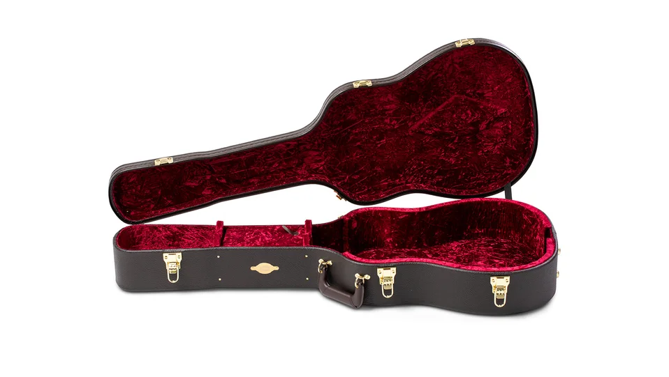 Hard Cases - Taylor Deluxe Brown Hardshell Case, Dreadnought
